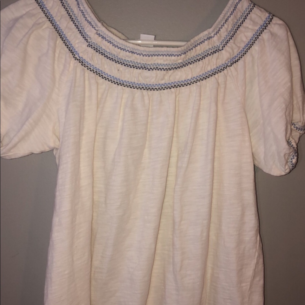 Old Navy off the shoulder shirt